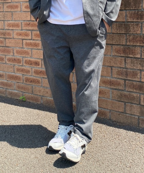 NO NEED(ノーニード)の「ストレッチテーラードPT(その他パンツ・メンズ・オリーブ/グレー・S/M)」の4枚目の写真