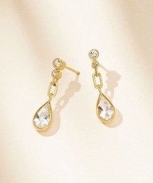 EAU DOUCE 4°C グリーン ピアス(両耳用) 4℃｜ヨンドシーのピアス（両耳用）通販 - ZOZOTOWN
