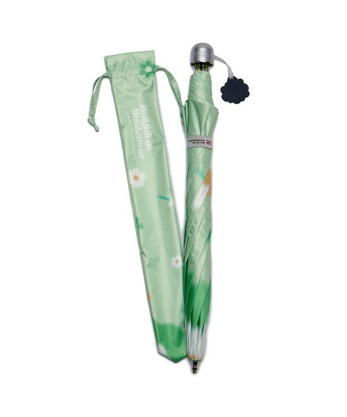 セール】[UVカット] FLOWER SHADE UMBRELLA LONG（折りたたみ傘