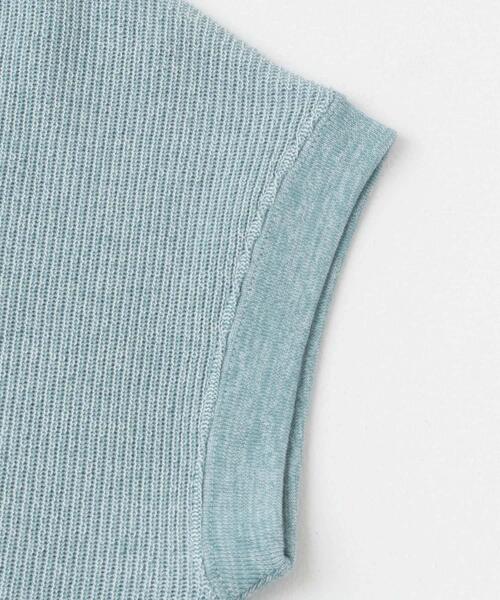 URBAN RESEARCH DOORS（アーバンリサーチドアーズ）の「タックフライスフレンチTシャツ（Tシャツ/カットソー・レディース・ホワイト系その他/ネイビー/ナチュラル/ライトブルー・MEDIUM）」の10枚目の写真