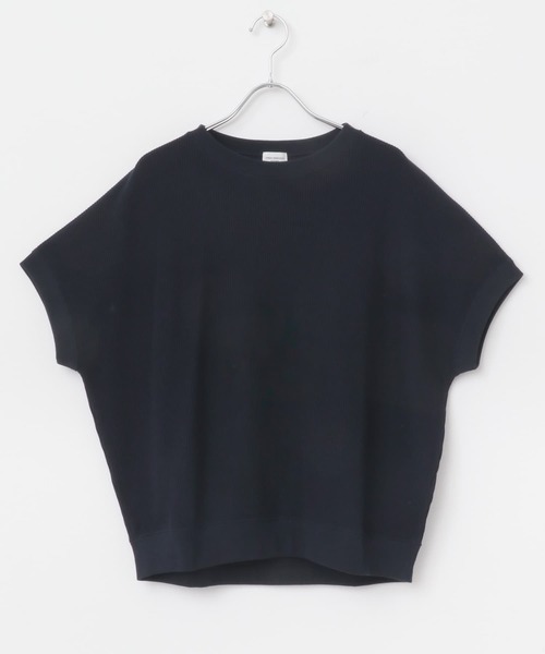 URBAN RESEARCH DOORS（アーバンリサーチドアーズ）の「タックフライスフレンチTシャツ（Tシャツ/カットソー・レディース・ホワイト系その他/ネイビー/ナチュラル/ライトブルー・MEDIUM）」の17枚目の写真