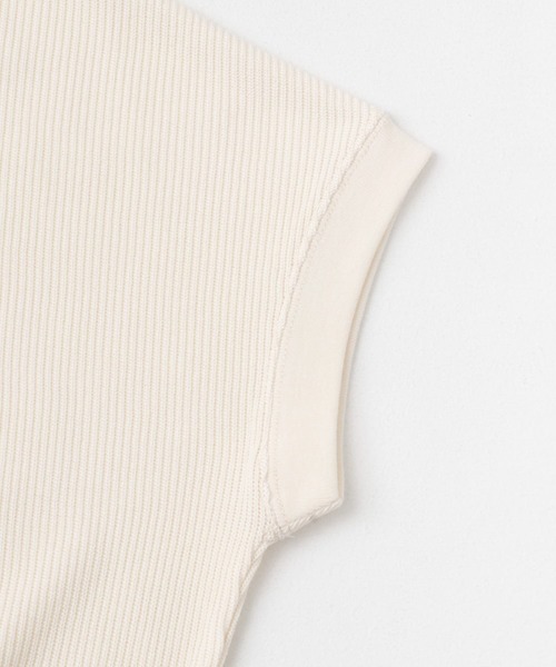 URBAN RESEARCH DOORS（アーバンリサーチドアーズ）の「タックフライスフレンチTシャツ（Tシャツ/カットソー・レディース・ホワイト系その他/ネイビー/ナチュラル/ライトブルー・MEDIUM）」の21枚目の写真