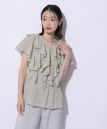 Mystrada（マイストラーダ）の「ラッフルフレアブラウス（シャツ/ブラウス）」
