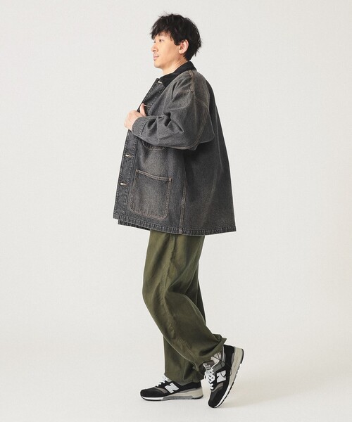 デニム ルーズ カバーオール（デニムジャケット）｜BEAMS