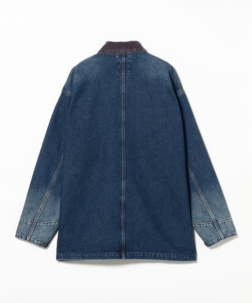 BEAMS+  ビームスプラス　カバーオール　デニムジャケット　M BEAMS（ビームス）ルーズ デニム カバーオール ジャケット