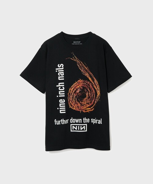 nine inch nails: further down... Tシャツ Vintage 1995 Nine Inch Nails Further Down The Spiral T-Shirt