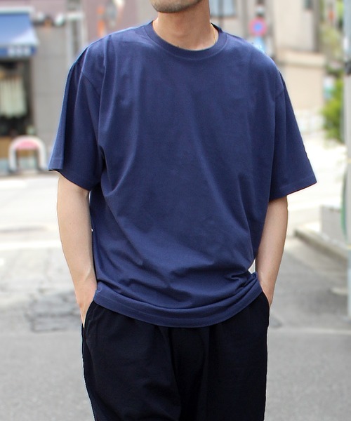 United Athle(ユナイテッドアスレ)の「【UNITED ATHLE】ユナイテッドアスレ 4.7オンス レギュラー フィット Tシャツ(Tシャツ/カットソー・メンズ・ホワイト/ブラック/グレー/インディゴブルー/サンドベージュ/スミクロ/グレイッシュブルー/スモーキーグリーン系・M/L/XL)」の7枚目の写真