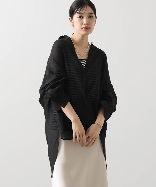 Acuta（アクータ）の「ボイルカシュクールシャツ（シャツ/ブラウス 