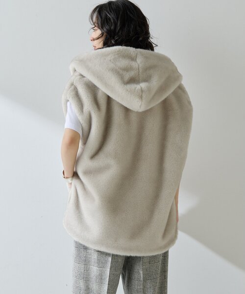 ミンクフェイクファーブルゾン（その他アウター）｜Whim Gazette