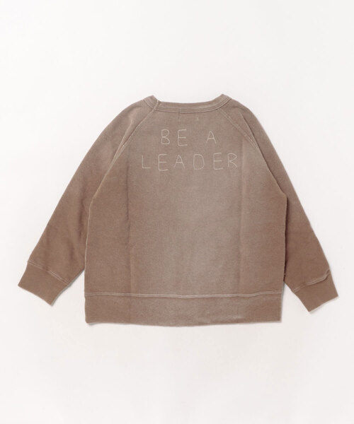 DENIM DUNGAREE（デニムダンガリー）の「Vintage Fleece PENNIE LEADER Sweat Shirt（スウェット・キッズ・ブラウン・115/125）」の2枚目の写真