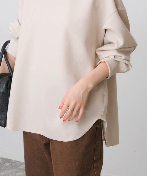 Spick and Span 新品❗️ アムンゼンクロスニュアンスブラウス セール】アムンゼンクロスニュアンスブラウス（シャツ/ブラウス