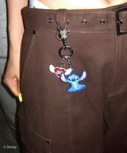 Disney(ディズニー)の「STITCH/キーチェーン(キーホルダー・レディース・ブルー・FREE)」の7枚目の写真