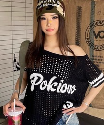 配色パイピングショートシャツ