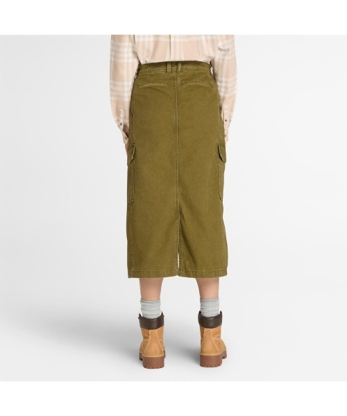 Timberland（ティンバーランド）の「カーゴ スカート レディース（スカート・レディース・ダークオリーブ・25inch/27inch/29inch/31inch）」の4枚目の写真