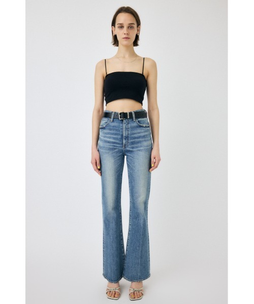 MOUSSY（マウジー）の「SQUARE NECK PLAIN キャミソール（キャミソール・レディース・ブラック/ホワイト・1/0/2）」の4枚目の写真