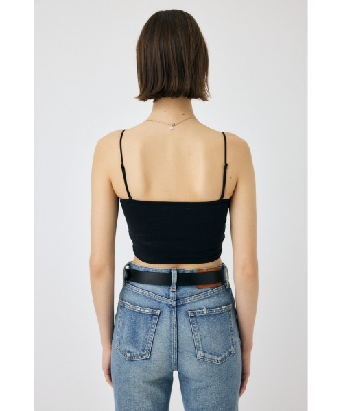 MOUSSY（マウジー）の「SQUARE NECK PLAIN キャミソール（キャミソール・レディース・ブラック/ホワイト・1/0/2）」の8枚目の写真