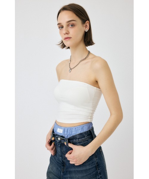 MOUSSY（マウジー）の「SQUARE NECK PLAIN キャミソール（キャミソール・レディース・ブラック/ホワイト・1/0/2）」の19枚目の写真