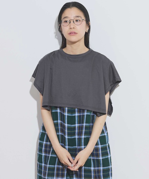 double no sleeve（Tシャツ/カットソー）｜fig London（フィグ