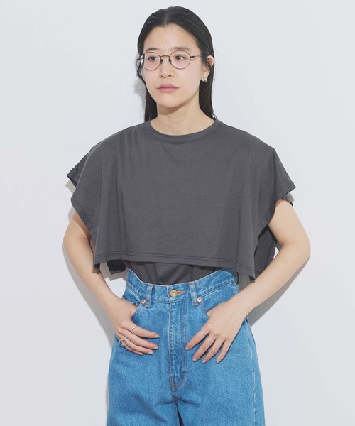 Fig London ポロシャツ SHEER knit polo（ポロシャツ）｜fig London（フィグロンドン