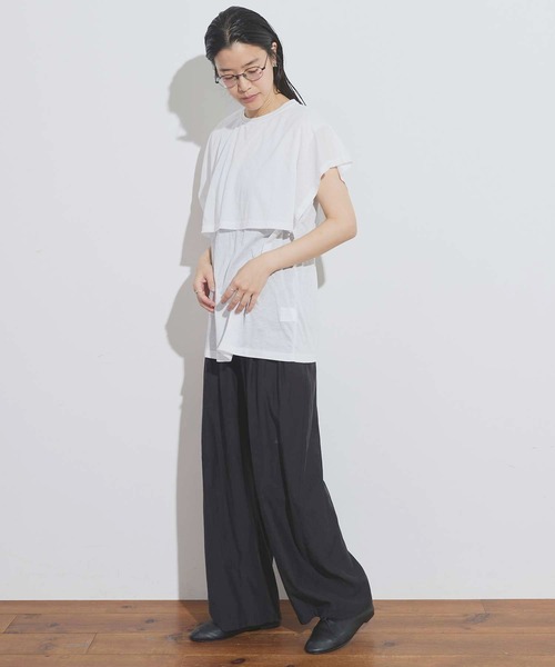 double no sleeve（Tシャツ/カットソー）｜fig London（フィグ