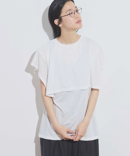 double no sleeve（Tシャツ/カットソー）｜fig London（フィグ