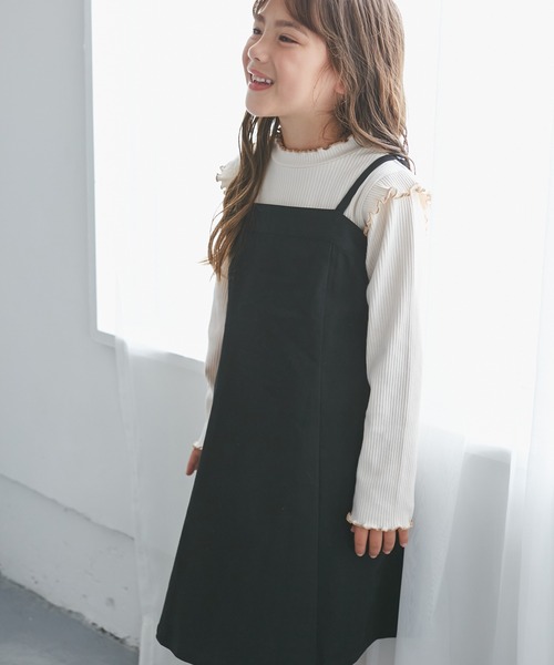 ROPE' PICNIC(ロペピクニック)の「【KIDS/キッズ】マーメイドキャミワンピース(ワンピース・キッズ・ブラック/ベージュ・S/M/L)」の15枚目の写真