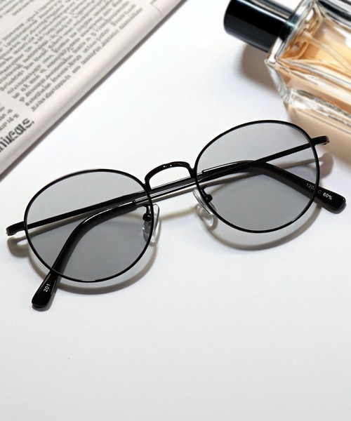 FUNALIVE(ファンアライブ)の「BOSTON /ROUND/OVAL RETRO SUNGLASSES(サングラス・メンズ・ブラック系1/ライトグレー系2/ブルー系1/ベージュ系1/ライトグリーン系1/ブラック系2/ダークグリーン系1/グレー系1/ベージュ系2/ブルー系2/ライトグレー系3/ライトグリーン系2/ブルー系3/ブラウン系2/グレー系2/ブルー系その他/ブラウン系その他/ブラウン系1/ライトグレー系1/ブラック系その他/グリーン系1/ライトグレー系4/ブラウン系4/ブラック系3/ブラウン系5/ダークグリーン系2/ブルー系4/ベージュ系3/グレー系4/ブラック系4・FREE)」の9枚目の写真