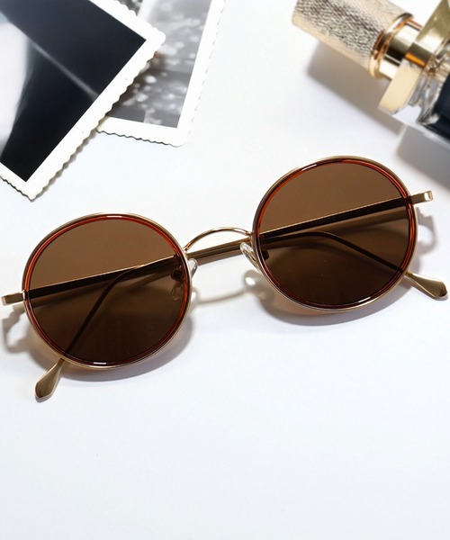 FUNALIVE(ファンアライブ)の「BOSTON /ROUND/OVAL RETRO SUNGLASSES(サングラス・メンズ・ブラック系1/ライトグレー系2/ブルー系1/ベージュ系1/ライトグリーン系1/ブラック系2/ダークグリーン系1/グレー系1/ベージュ系2/ブルー系2/ライトグレー系3/ライトグリーン系2/ブルー系3/ブラウン系2/グレー系2/ブルー系その他/ブラウン系その他/ブラウン系1/ライトグレー系1/ブラック系その他/グリーン系1/ライトグレー系4/ブラウン系4/ブラック系3/ブラウン系5/ダークグリーン系2/ブルー系4/ベージュ系3/グレー系4/ブラック系4・FREE)」の17枚目の写真