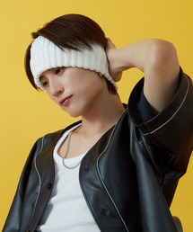 improves（インプローブス）の「ニット ヘアバンド（ヘアバンド）」