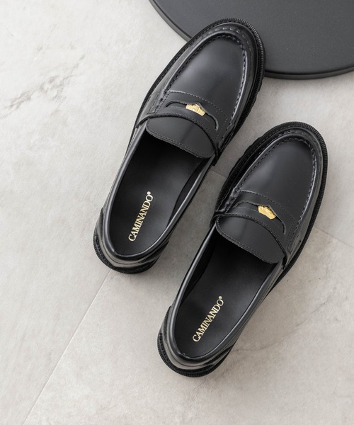 CAMINANDO/別注 ALMOND TOE PENNY LOAFERS（ローファー
