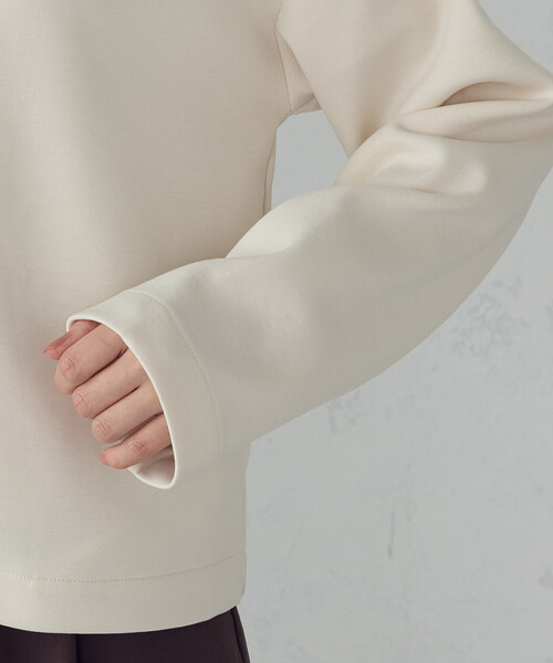 COMME CA ISM（コムサイズム）の「ダンボールニット カーディガン / セットアップ対応（カーディガン/ボレロ・レディース・ブラック/アイボリー/ダークグリーン/ベージュ・MEDIUM/LARGE/X-LARGE/SMALL）」の20枚目の写真