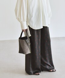 quaranciel | quaranciel:〈手洗い可能〉モノグラム ドット リラックス ワイド パンツ(その他パンツ)