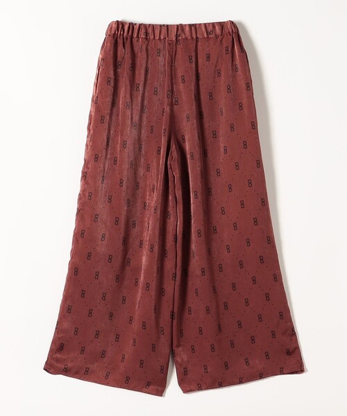 quaranciel(カランシエル)の「quaranciel:〈手洗い可能〉モノグラム ドット リラックス ワイド パンツ(その他パンツ・レディース・チャコールグレー/ブラウン・ONE SIZE)」の19枚目の写真