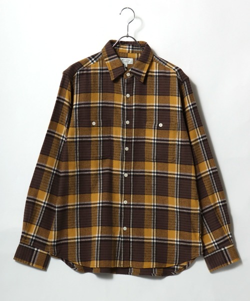 セール】2025AW USAコットン ヘビーウェイト オンブレネルチェック