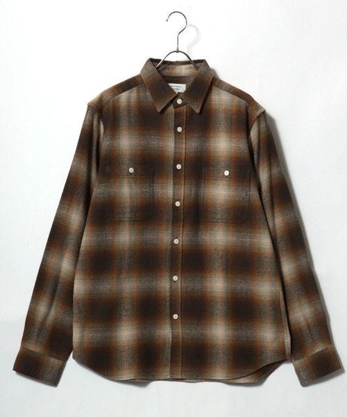 セール】2025AW USAコットン ヘビーウェイト オンブレネルチェック