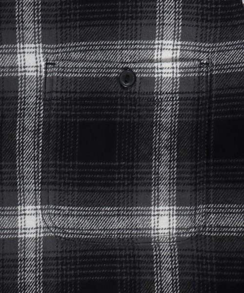 MARUKAWA（マルカワ）の「2026SS USAコットン ヘビーウェイト オンブレネルチェック ワークシャツ（シャツ/ブラウス・メンズ・ブラック/レッド/ネイビー/ブラウン/イエロー/キャメル/アイボリー/カーキ・M/L/LL）」の22枚目の写真