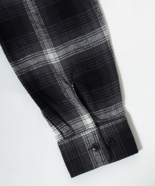 MARUKAWA（マルカワ）の「2026SS USAコットン ヘビーウェイト オンブレネルチェック ワークシャツ（シャツ/ブラウス・メンズ・ブラック/レッド/ネイビー/ブラウン/イエロー/キャメル/アイボリー/カーキ・M/L/LL）」の20枚目の写真