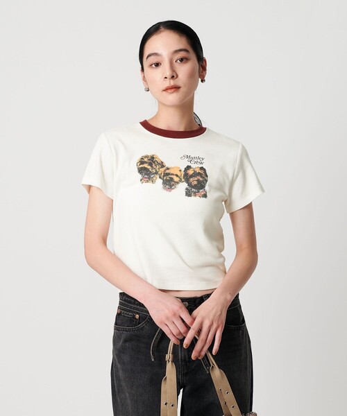 Levi's（リーバイス）の「【国内EXCLUSIVE】＜Levi's＞SPORTY Tシャツ（Tシャツ/カットソー・レディース・オフホワイト・M）」の2枚目の写真