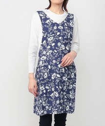 NAIGAI | HOUSE WEAR STUDIO ポリエステル100％ リビア ワイルドフラワー柄 フリークロス エプロン 70373013(エプロン)
