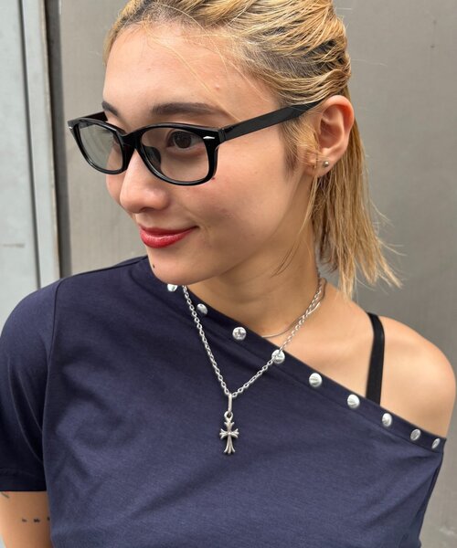 WHO'S WHO gallery（フーズフーギャラリー）の「オーバルカラーサングラス（サングラス・メンズ・グレー/ブラウン/グリーン/イエロー・FREE）」の5枚目の写真