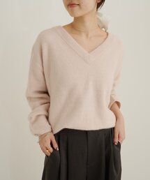 ニット セーター グリッターウールファー ラウンドネックプルオーバー レディース ファー」に該当するニット/セーターファッション通販 - ZOZOTOWN