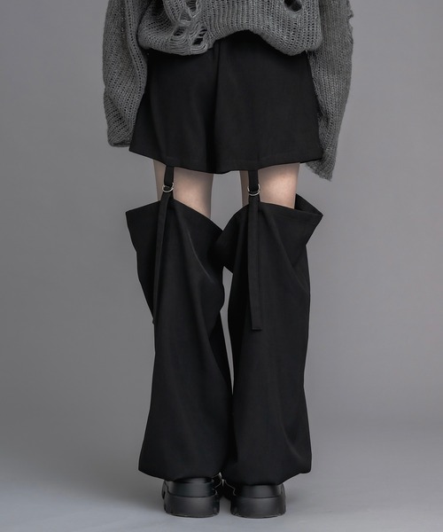 17HR（セブンティーンアワーズ）の「マルチウェイセパレートパンツ（スラックス・レディース・ブラック/グレー・MEDIUM/SMALL）」の6枚目の写真