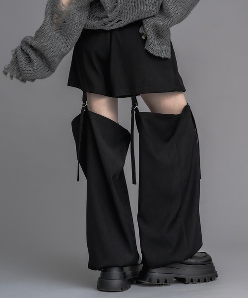 17HR（セブンティーンアワーズ）の「マルチウェイセパレートパンツ（スラックス・レディース・ブラック/グレー・MEDIUM/SMALL）」の9枚目の写真