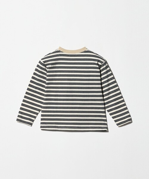 マルチボーダー ロングスリーブ Tシャツ / キッズ 100cm-160cm（T