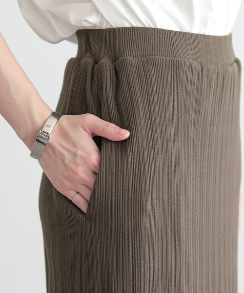 n'OrLABEL(ノアールレーベル)の「『スカート付きランダムリブレギンス』(レギンス/スパッツ・レディース・モカ/ブラック・1/2)」の19枚目の写真