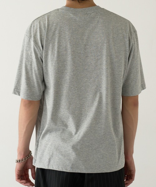 ZOO YORK(ズーヨーク)の「【ZOO YORK】モノクロフォトプリント 短丈Tシャツ Z2503(Tシャツ/カットソー・メンズ・ホワイト/ブラック/グレー・M/L)」の15枚目の写真