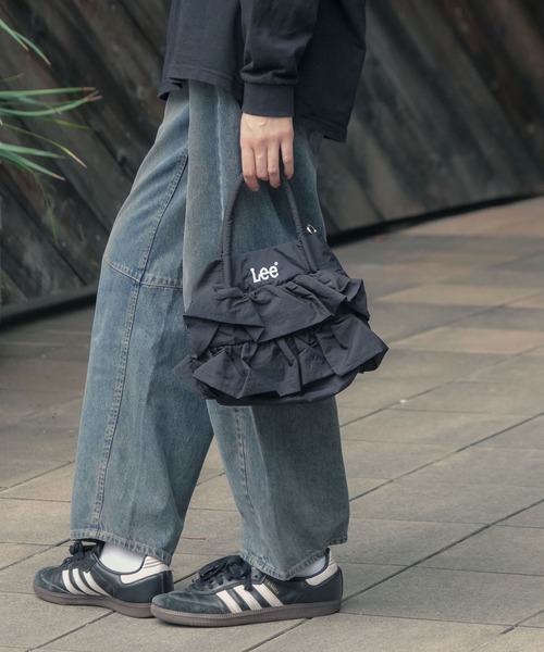 Lee(リー)の「【Lee/リー】フリル2WAYバッグ(ショルダーバッグ・レディース・ブラック/ホワイト/スミクロ・ONE SIZE)」の20枚目の写真