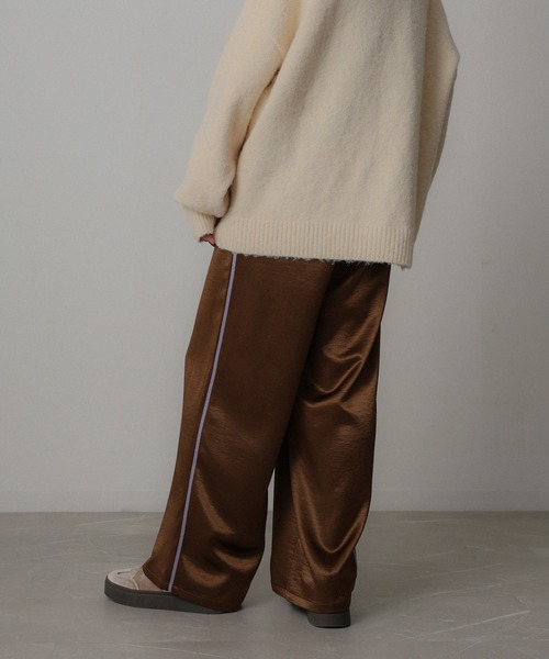 セール】サテンラインパンツ（その他パンツ）｜Floran（フローラン）の