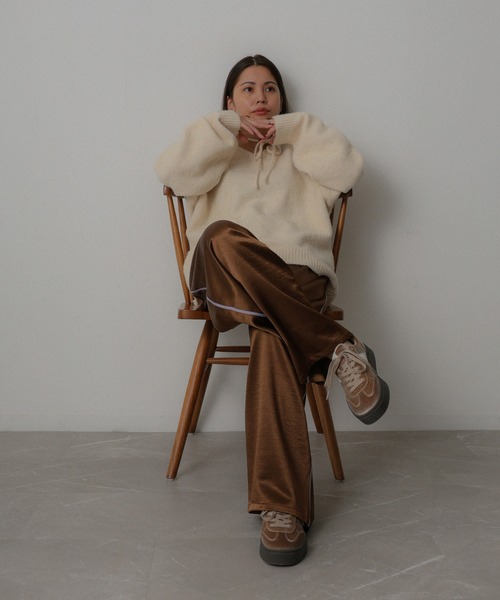 セール】サテンラインパンツ（その他パンツ）｜Floran（フローラン）の