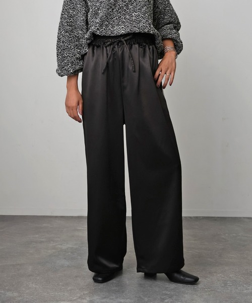 セール】サテンラインパンツ（その他パンツ）｜Floran（フローラン）の